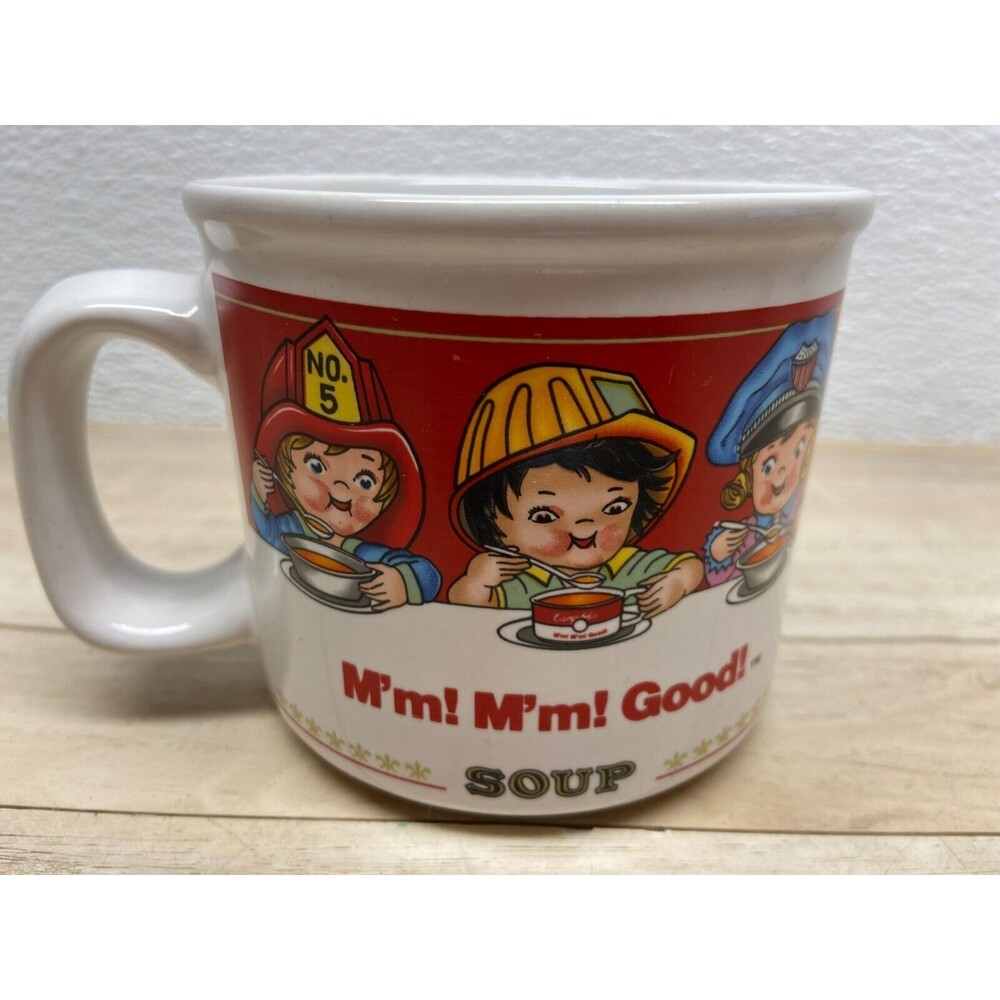 1993 Westwood Trademarks Campbell Soup Porcelain 14 Collectors Oz Coffee Mug
